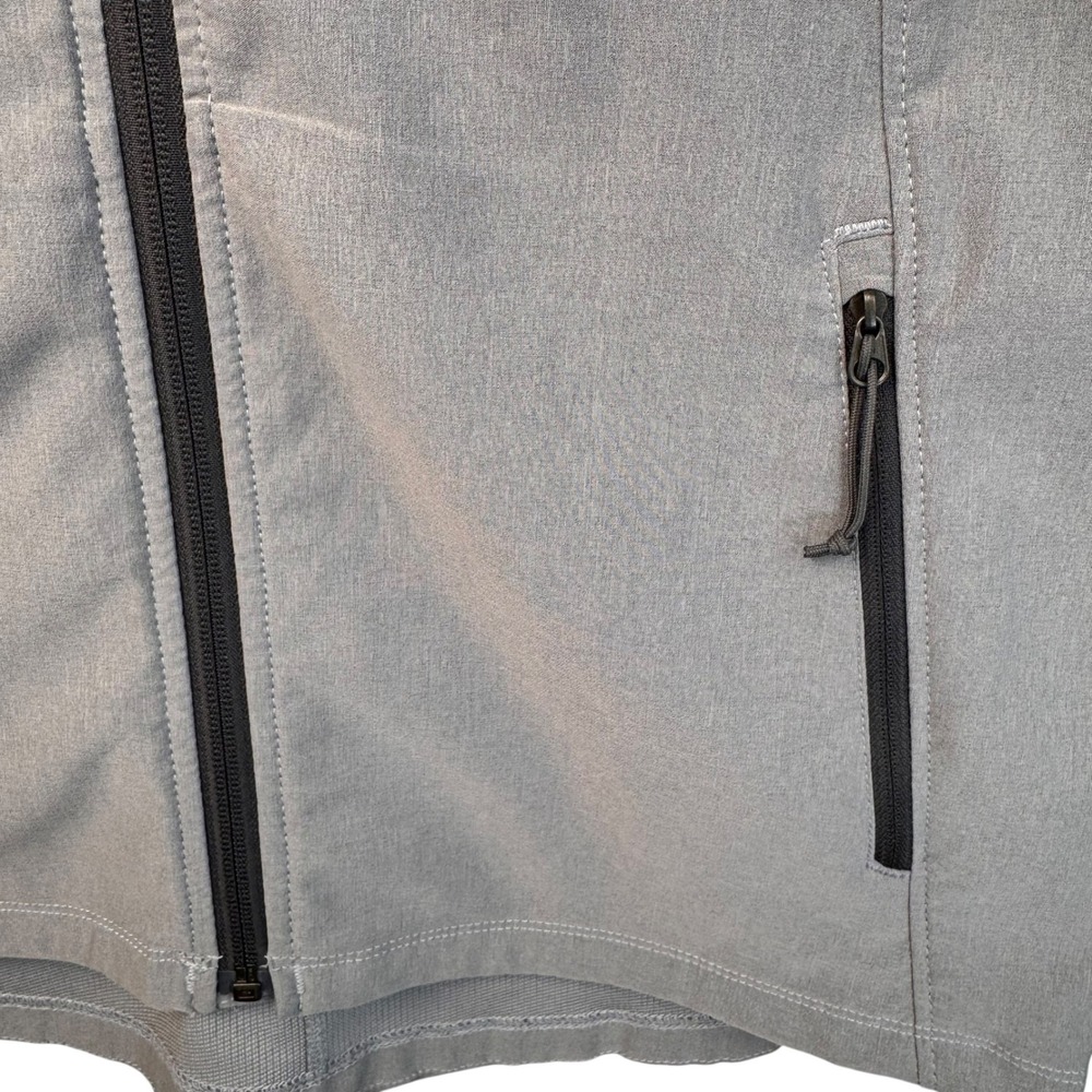 The North Face Jacket Womens Medium M/M Windwall Gray‎ Full Zip Outdoors Hiking - Picture 9 of 14